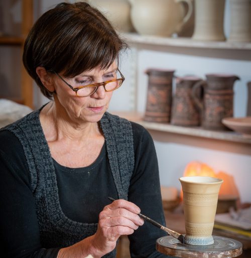 Naumburger Unikat, Töpferin Eva-Maria Pintz „Uta-Becher“