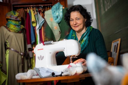 Naumbzrger Unikat, Grit Metz mit „Wilder Zicke“